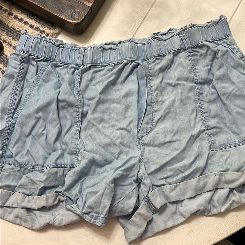 Light Blue Women's Shorts